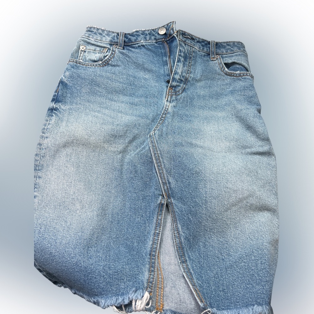 H&M denim skirt, Sz 8